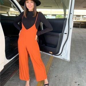 Orange Women's Jumpsuit